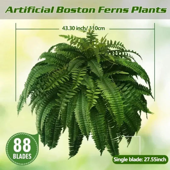 Merachic™ - UV Resistant Lifelike Artificial Boston Fern